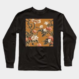 Rococo floral pattern, model 17 Long Sleeve T-Shirt